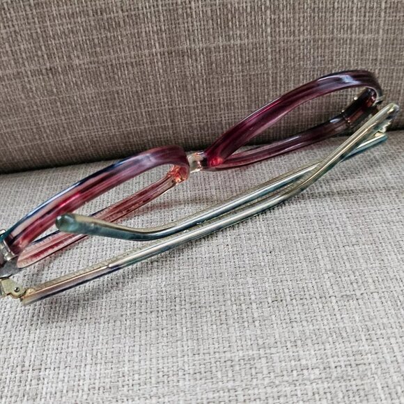 Vintage Forte Women Eyeglasses Frame Multi Color Glasses 56[]18 Eyewear main image 5